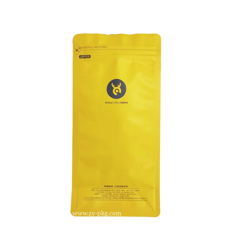 Quad Seal Side Gusset Bag